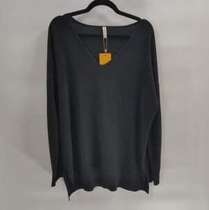 Grecerelle Sweater Size 2X V Neck Long Sleeve NWT